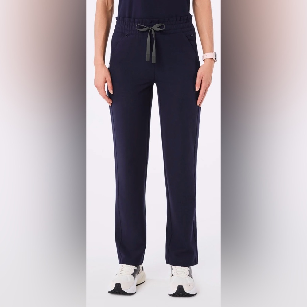 Figs High Waisted Davia Straight Leg Scrub Pant
